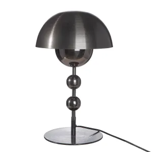 Gilde Stolní lampa Ball Metallique, 43 cm, stříbrná