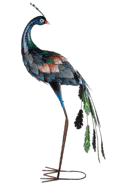 Gilde Zahradní dekorace Páv, 78 cm