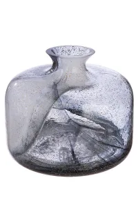 Gilde Skleněná váza Fumo, 18,5 cm