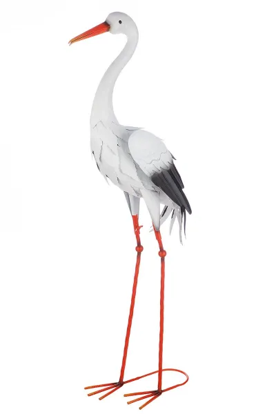 Gilde Dekorace Čáp, 91 cm
