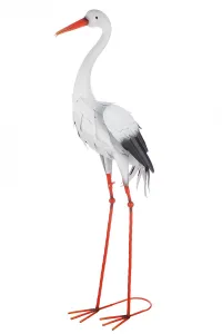 Gilde Dekorace Čáp, 91 cm