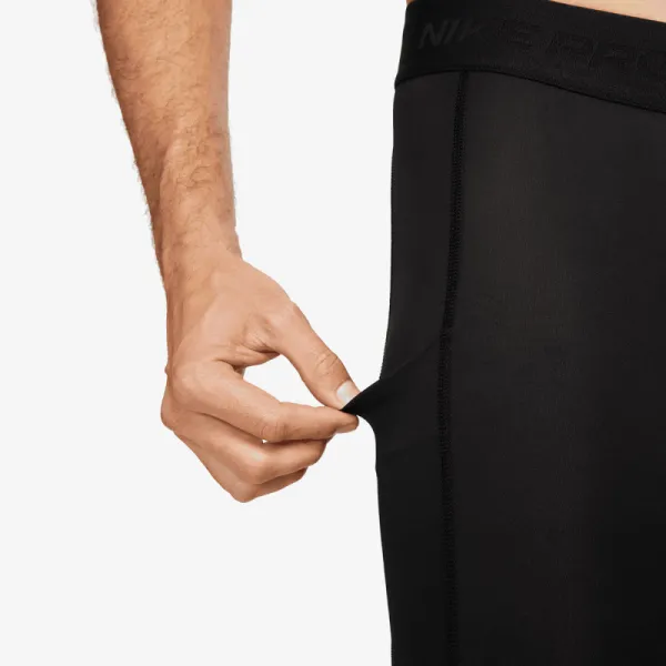 Pánske kompresné legíny NIKE M NP DF TIGHT BLACK WHITE