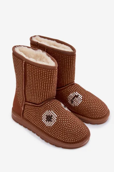 Dekorované dámske snehule Camel Galivra