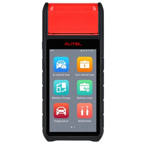 AUTEL MaxiBAS BT608 – tester batérií s tlačou a diagnostikou