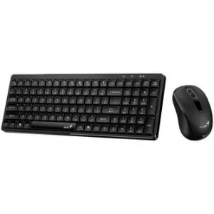 GENIUS set klávesnice + myš LuxeMate Q8100, Bezdrátový set, CZ+SK, černá