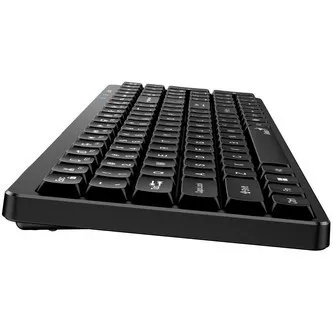 GENIUS set klávesnice + myš LuxeMate Q8100, Bezdrátový set, CZ+SK, černá