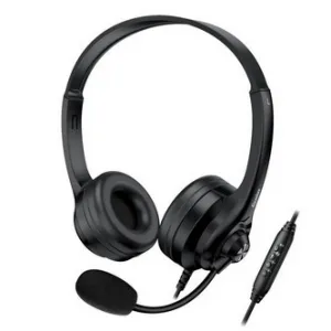 Genius HS-235U sluchátka s mikrofonem, drátová, černá