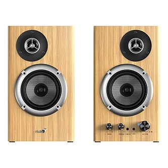 Genius reproduktory SP-HF1812BT, 2.0, 50W, světle hnědá