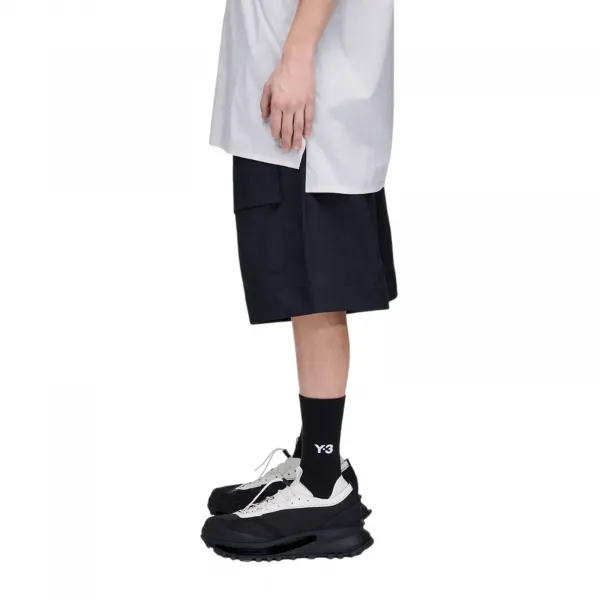 adidas Y-3 Wide Leg Shorts "Black" (KH3208)