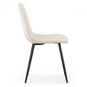 Ak furniture Čalouněná jídelní židle Livo béžová