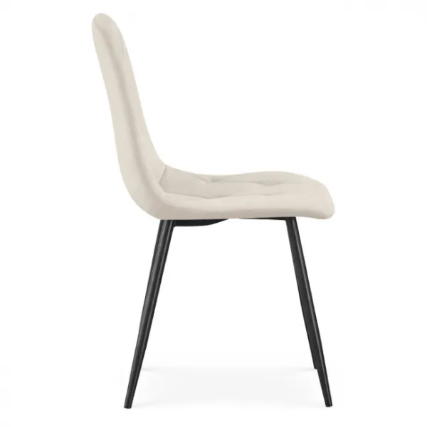 Ak furniture Čalouněná jídelní židle Milo béžová