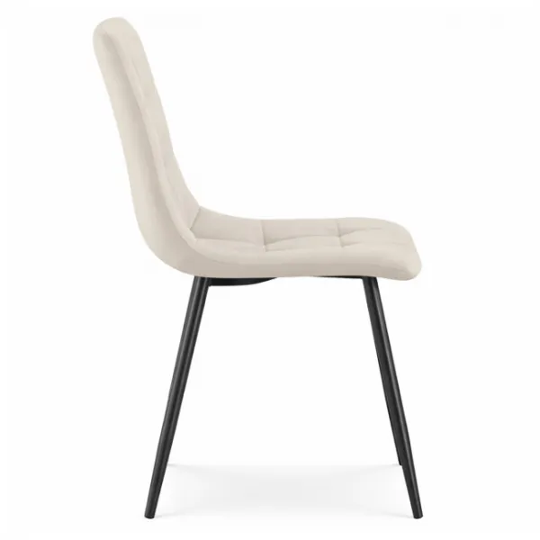 Ak furniture Čalouněná jídelní židle Nero béžová