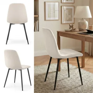 Ak furniture Čalouněná jídelní židle Lumo béžová