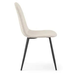 Ak furniture Čalouněná jídelní židle Lumo béžová