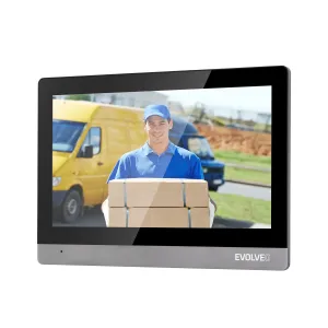 EVOLVEO DoorPhone AHD10, Súprava domáceho videotelefónu WiFi s ovládaním dverí a RFID, 10“ monitor, 32 GB