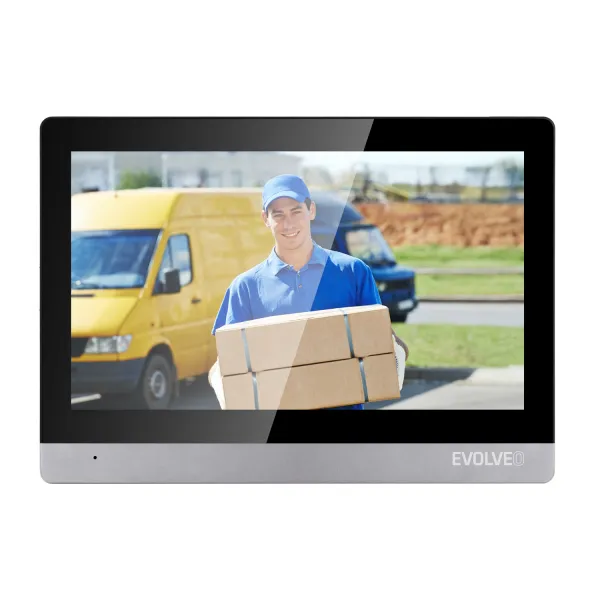 EVOLVEO DoorPhone AHD10, Súprava domáceho videotelefónu WiFi s ovládaním dverí a RFID, 10“ monitor, 32 GB