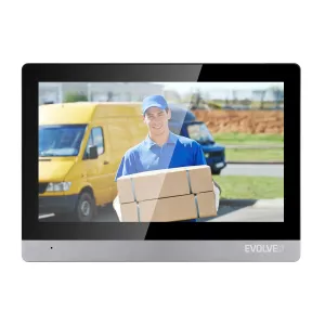 EVOLVEO DoorPhone AHD10, Súprava domáceho videotelefónu WiFi s ovládaním dverí a RFID, 10“ monitor, 32 GB