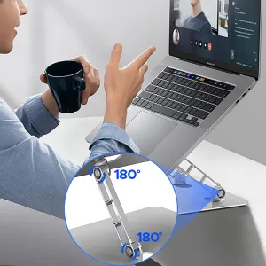 Orico LST02I stojan na notebook 17'', strieborný