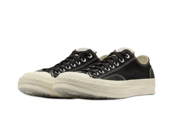 Converse Chuck 70 Canvas & Suede "Total Eclipse Black" (A15992C)