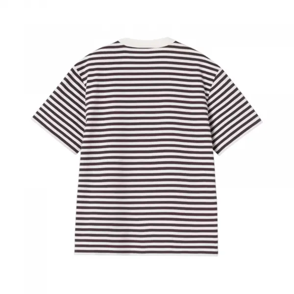 Carhartt WIP S/S Ezra T-Shirt W "Ezra Stripe Cozy Purple" (I036343-3KTXX)