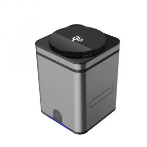 MagCube Pro Qi2 Inteligentná skladacia 3v1 bezdrôtová nabíjačka s MagSafe s 15W nabíjaním, sivá
