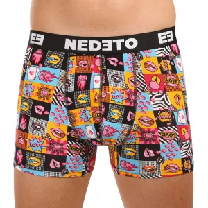 Pánske boxerky Nedeto viacfarebné (1NBVL03) M, trenky