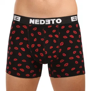 Pánske boxerky Nedeto Kiss viacfarebné (1NBVL01) M, trenky
