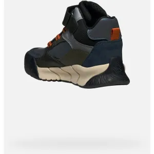 Geox Flexyper Pro Boy B Boys' Dark Blue Ankle Boots - Boys