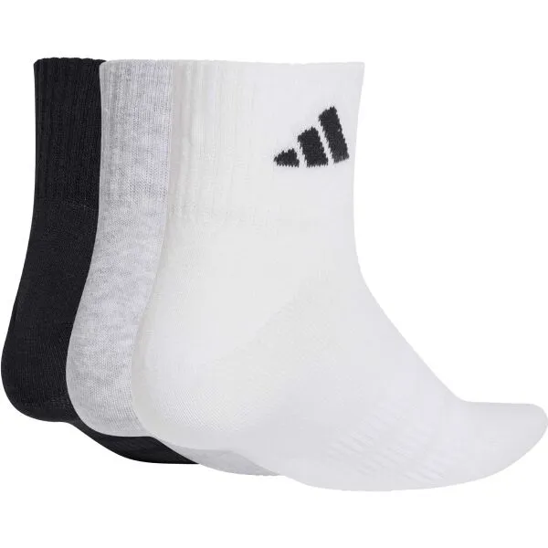 adidas T ESSENTIALS ANK 3P Ponožky, čierna, veľkosť