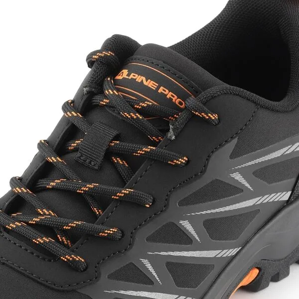 ALPINE PRO VINKEL Pánska nízka outdoorová obuv, čierna, veľkosť
