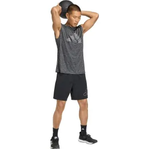 adidas WORKOUT ESSENTIALS BRANDLOVE TEE Pánske tričko, tmavo sivá, veľkosť