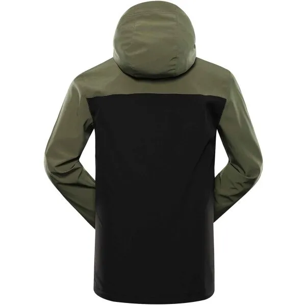 ALPINE PRO RENT Pánska outdoorová bunda, khaki, veľkosť