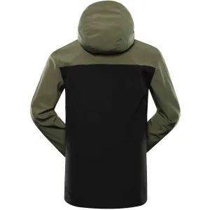 ALPINE PRO RENT Pánska outdoorová bunda, khaki, veľkosť
