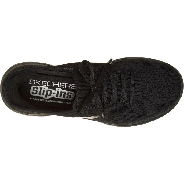 Skechers SUMMITS Dámske voľnočasové topánky, čierna, veľkosť
