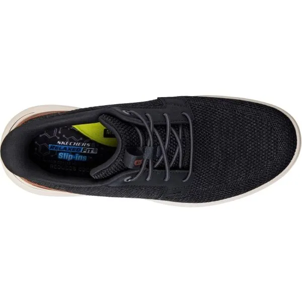 Skechers STERLING Pánska voľnočasová obuv, čierna, veľkosť