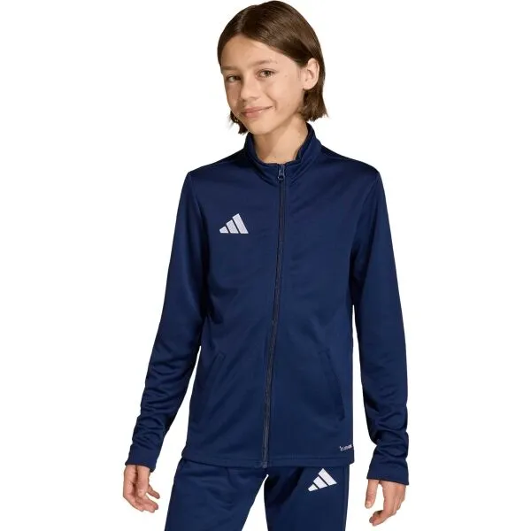 adidas ENTRADA 26 TRAINING JACKET Y Detská športová bunda, tmavo modrá, veľkosť