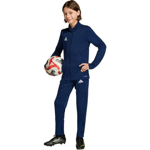 adidas ENTRADA 26 TRAINING JACKET Y Detská športová bunda, tmavo modrá, veľkosť