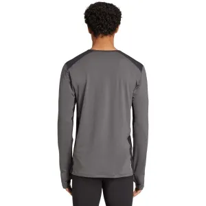 adidas MULTI SYNETIC LS Pánske športové tričko, tmavo sivá, veľkosť