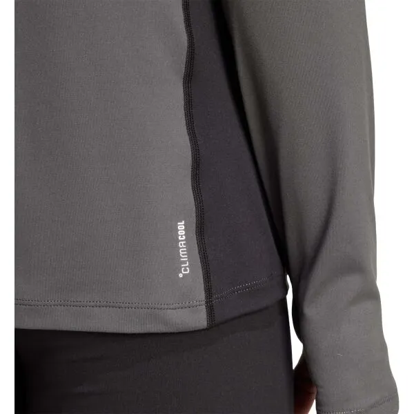 adidas MULTI SYNETIC LS Pánske športové tričko, tmavo sivá, veľkosť