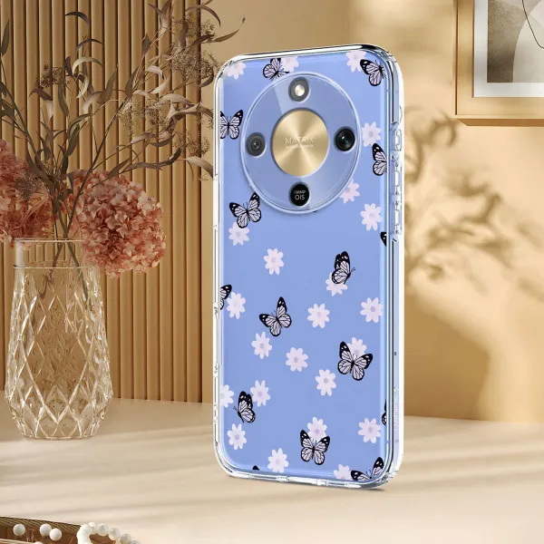 ART TPU Ochranný kryt pre Honor Magic8 Lite LITTLE BUTTERFLY