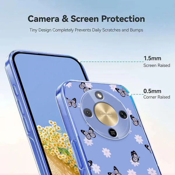 ART TPU Ochranný kryt pre Honor Magic8 Lite LITTLE BUTTERFLY
