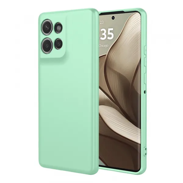 PROTEMIO TPU Kryt pre Motorola Edge 50 svetlozelený