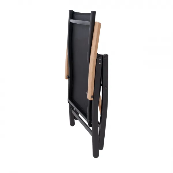Doppler EXPERT WOOD antracit, polohovacie kreslo