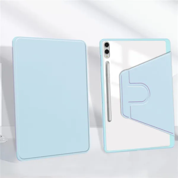 CRYSTAL FLEXI Zaklápací obal pre Samsung Galaxy Tab S11 Ultra modrý
