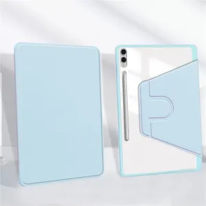 CRYSTAL FLEXI Zaklápací obal pre Samsung Galaxy Tab S11 Ultra modrý