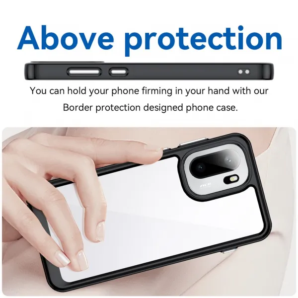 CRYSTAL Ochranný kryt pre OnePlus 15R čierny