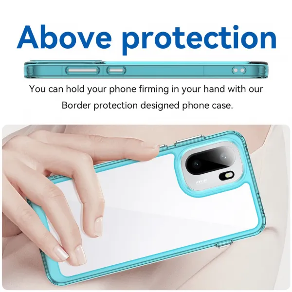 CRYSTAL Ochranný kryt pre OnePlus 15R tyrkysový