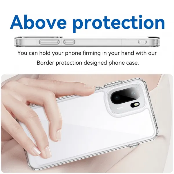 CRYSTAL Ochranný kryt pre OnePlus 15R priehľadný
