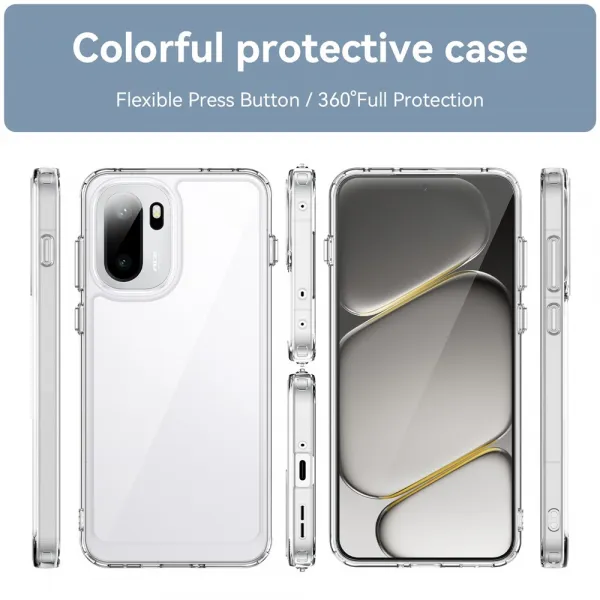 CRYSTAL Ochranný kryt pre OnePlus 15R priehľadný