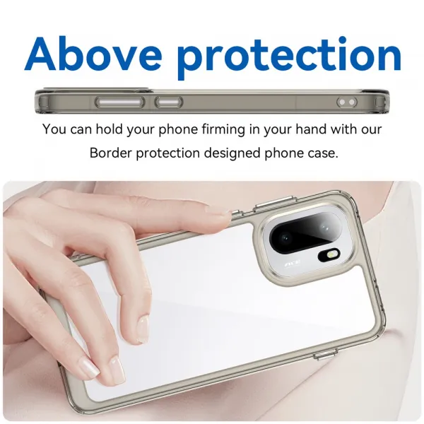 CRYSTAL Ochranný kryt pre OnePlus 15R šedý